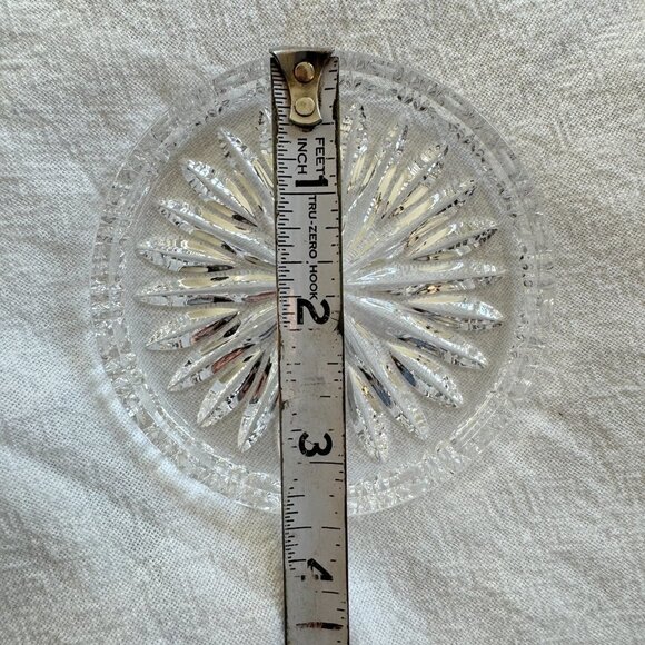 Althea Cut Gorham Crystal Coaster - Picture 6 of 6